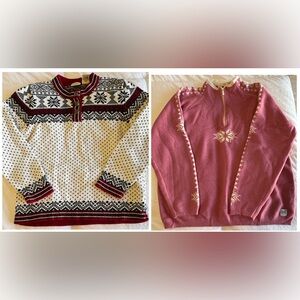 Children’s Size 10 Dale of Norway and Size 10-12 LL Bean Sweater